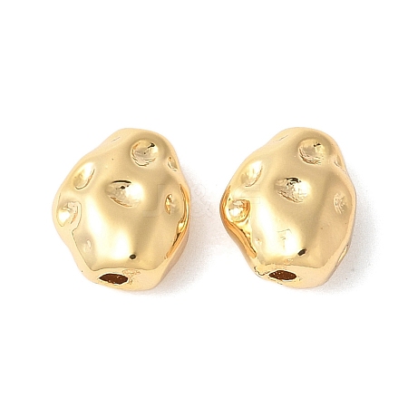 Nuggets Brass Beads KK-U064-19B-G-1