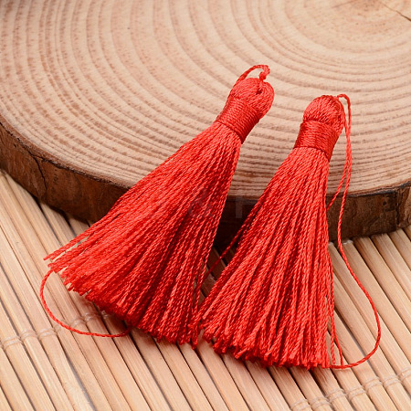 Nylon Thread Tassel Big Pendant Decorations NWIR-J005-01-1