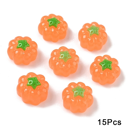 15Pcs Resin Cabochons RESI-YW0005-56-1