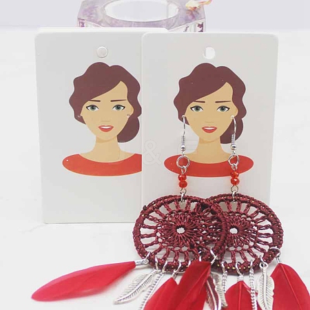 Paper Earring Display Cards DIY-B061-05K-1