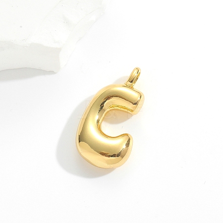 Brass Pendants KK-YWC0002-01G-C-1