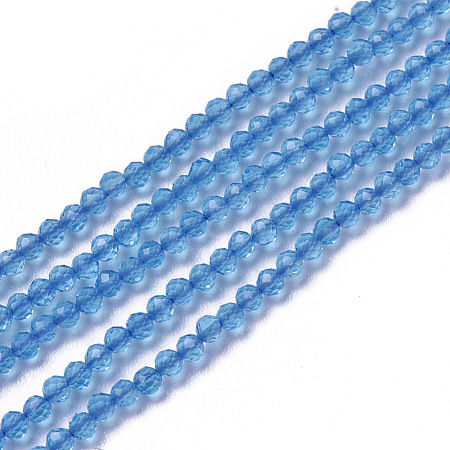 Glass Beads Strands G-F596-47K-3mm-1