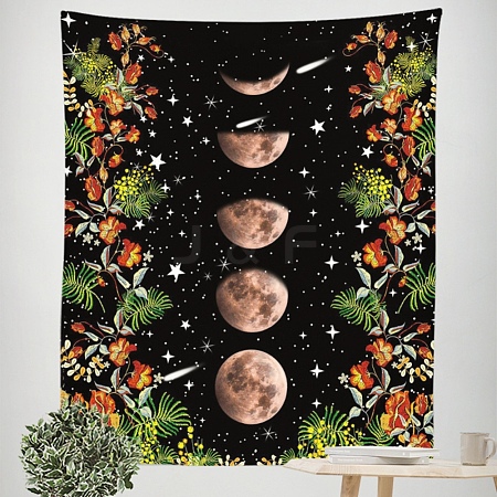 Polyester Decorative Wall Tapestry HJEW-WH0008-66A-1