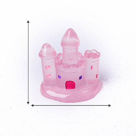 Resin Luminous Castle Mini Model PW-WGC3917-05-1