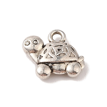 Tibetan Style Alloy Charms TIBE-Q090-12AS-1