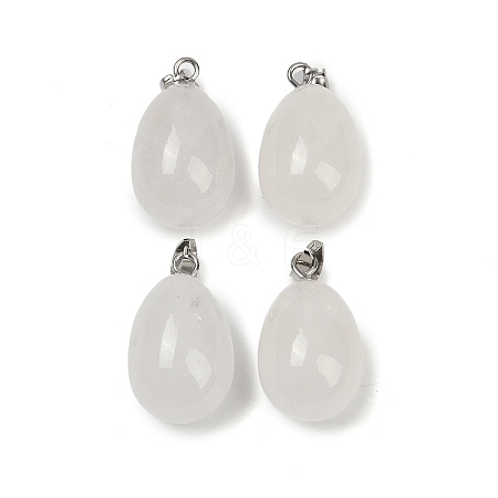Natural Quartz Crystal Pendants G-U018-01P-G-1