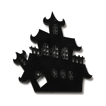 Halloween Opaque Acrylic Pendants SACR-P020-C01-1