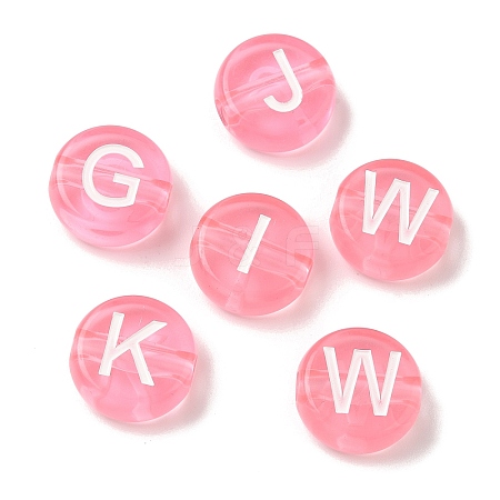 Transparent Acrylic European Beads MACR-K365-02B-05-1