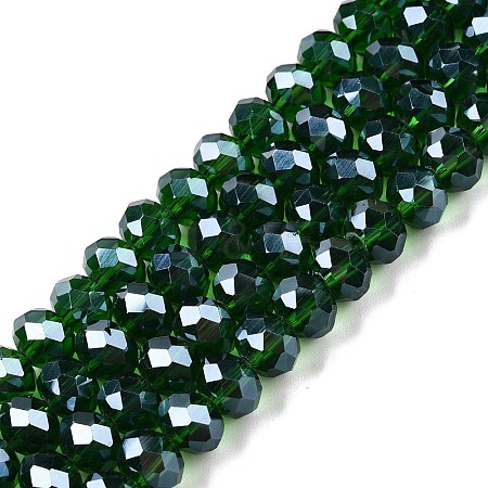 Electroplate Glass Beads Strands LS-EGLA-A044-T8mm-A24-1