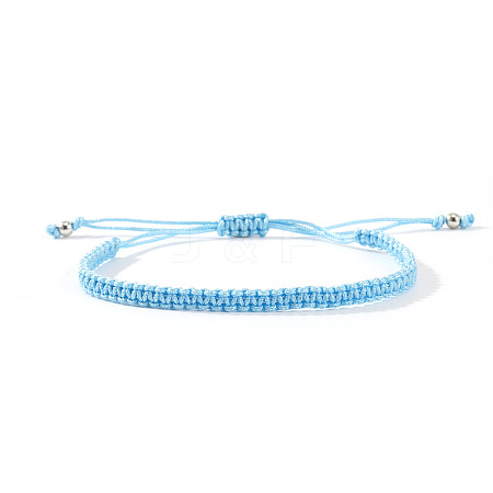 Braided Nylon Cord Adjustable Bracelets for Women Men XS3159-18-1