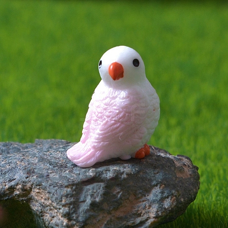 Resin Mini Parakeet PW-WG3023D-04-1