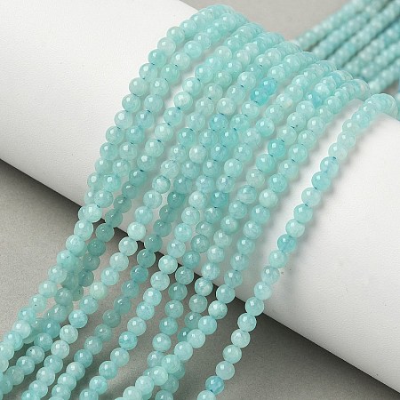 Natural Amazonite Beads Strands G-C201-A01-3mm-1