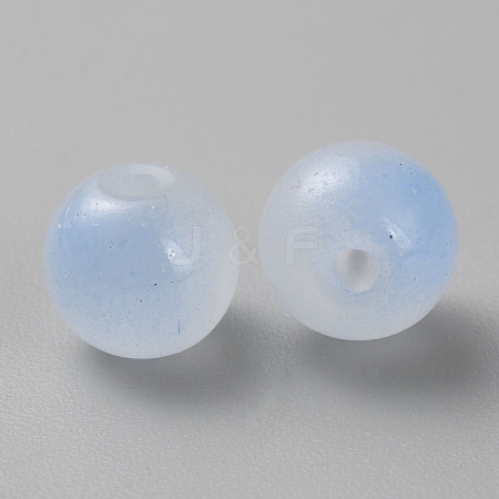 Two Tone Glass Beads GLAA-CJC0001-19G-1