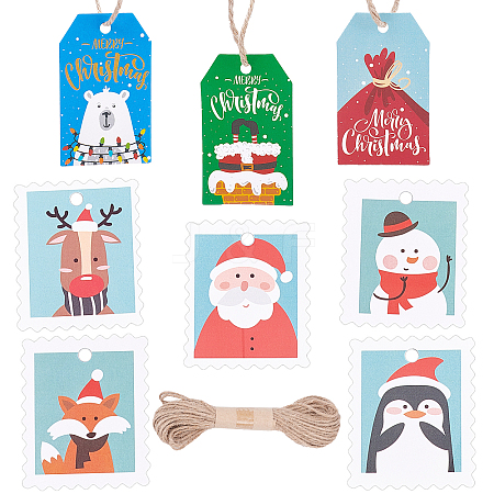 Christmas Kraft Paper Tags CDIS-GF0001-02-1