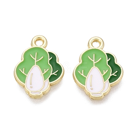 Alloy Enamel Pendants ENAM-Q003-15G-1