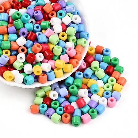 Opaque Colours Glass Seed Beads SEED-N007-14D-1