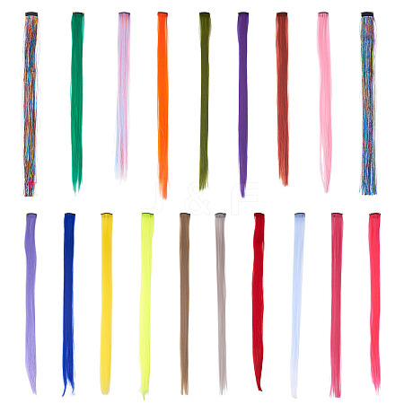 19Pcs 19 Styles Fashion Women's Hair Accessories PHAR-TA0001-15-1