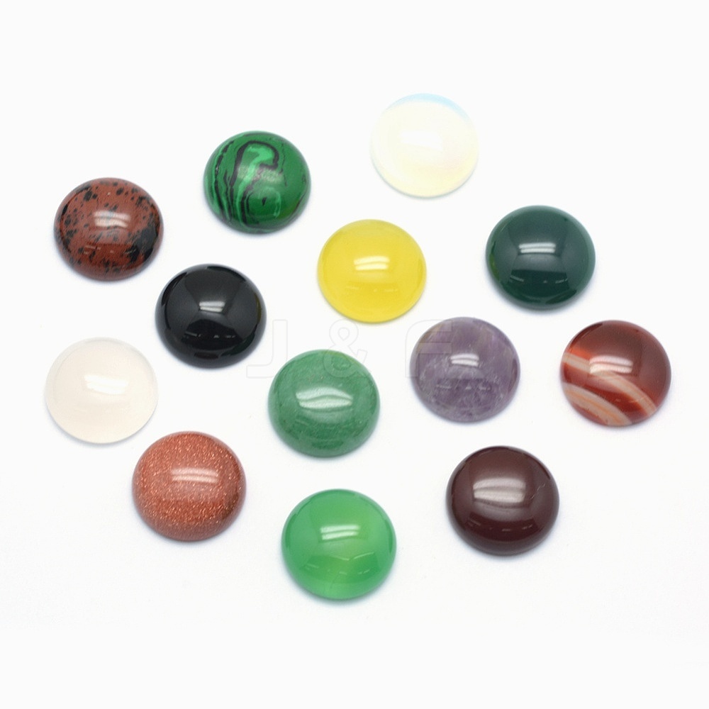 Wholesale Natural & Synthetic Mixed Stone Cabochons