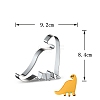 Non-Tarnish DIY 430 Stainless Steel Dinosaur-shaped Cutter Candlestick Candle Molds LS-CAND-PW0001-515L-1