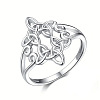 Brass Finger Rings for Women FS-WG7B597-04-4