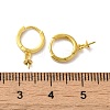 925 Sterling Silver Hoop Earrings Findings STER-Z007-04G-3
