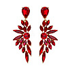 Rhinestone Dangle Stud Earrings FS-WG37867-04-1