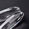 Faceted Teardrop Glass Pendants GLAA-O008-E02-3