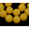 Natural Yellow Jade Beads Strands X-JBR10mm-7-3