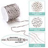 DIY Brass Necklaces/Bracelets Making Kits DIY-TA0011-05A-4