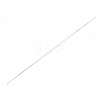 Iron Big Eye Beading Needles TOOL-N006-02-2