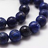 Natural Lapis Lazuli Beads Strands G-D840-38-8mm-4