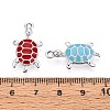 Alloy Enamel Pendants PALLOY-T092-26P-3