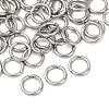Tarnish Resistant 304 Stainless Steel Open Jump Rings STAS-Q186-02-8x1.2mm-2