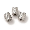 Non-Tarnish 201 Stainless Steel Beads X-STAS-M089-10P-3