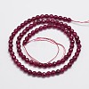 Natural Malaysia Jade Bead Strands X-G-A147-4mm-A09-2