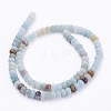 Natural Flower Amazonite Beads Strands G-F520-16-3
