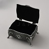 Retro Embossed Flower Alloy Jewelry Storage Decorative Boxes CON-WH20008-27A-2