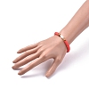 Handmade Polymer Clay Heishi Bead Stretch Bracelets BJEW-JB05095-5