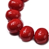Shell Pearl Beads Strands BSHE-F013-01G-3