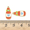 304 Stainless Steel Enamel Pendants X1-STAS-G360-04G-05-3