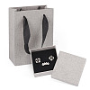 3Pcs Square Paper Jewelry Display Cases CON-TA0001-39E-02-2