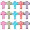 50Pcs 5 Colors Natural Freshwater Shell Beads Strands SHEL-SC0001-67-1