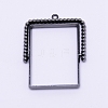Alloy Open Back Bezel Pendants PALLOY-WH0071-59B-RS-1