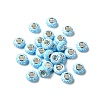 Opaque Resin European Beads RESI-C055-01C-1
