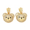 Brass Micro Pave Cubic Zirconia Pendants KK-H441-01C-G-2