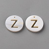Natural Freshwater Shell Pendants LS-SHEL-Q311-008Z-1