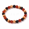 Stretch Bracelets Sets BJEW-JB05662-05-7