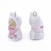 Opaque Resin Pendants RESI-G047-24-2