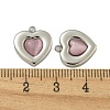 304 Stainless Steel Charms STAS-L022-202P-02-3