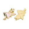 Rack Plating Alloy Enamel Pendants FIND-A040-08C-02G-2